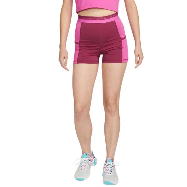 NIKE PRO DRI-FIT HIGH-WAISTED SHORT - DX0059-653