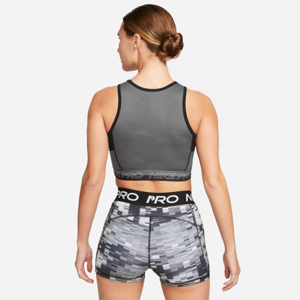 NIKE PRO DRI-FIT CROP TRAINING TANK - DX0061-010