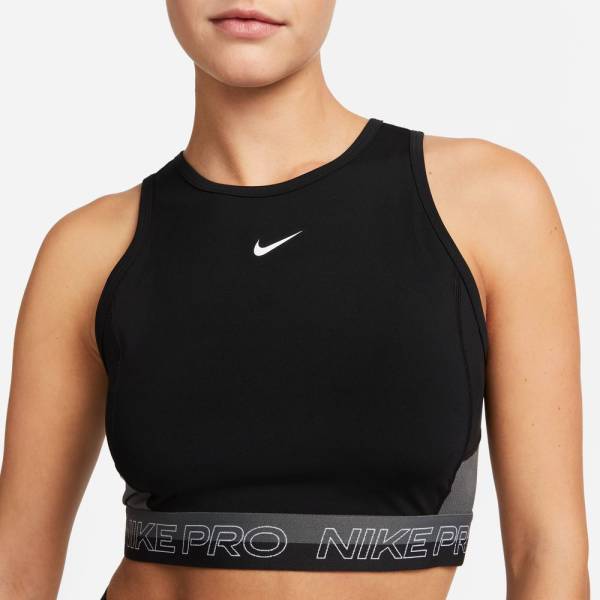 NIKE PRO DRI-FIT CROP TRAINING TANK - DX0061-010