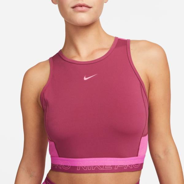 NIKE PRO DRI-FIT CROP TRAINING TANK - DX0061-653