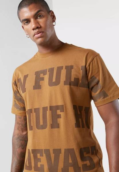 HUF LIVE LARGE S/S TEE - TS01937-RUBBR