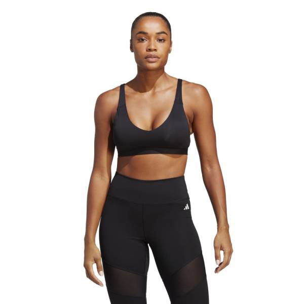 Top Puma Mid Impact Safari Glam Bra Feminino - Preto+Chumbo