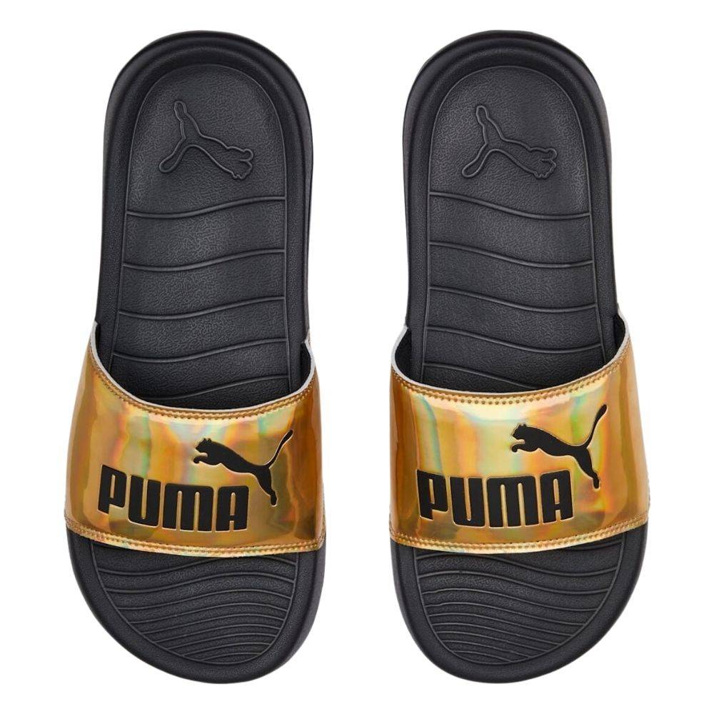 PUMA POPCAT 20 IRRIDESCENT WOMENS SLIDE - 391014-02