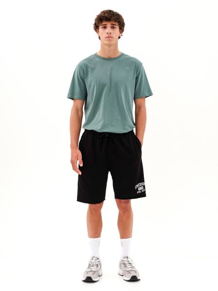 EMERSON MEN'S SWEAT SHORTS - 231.EM26.37-BLACK