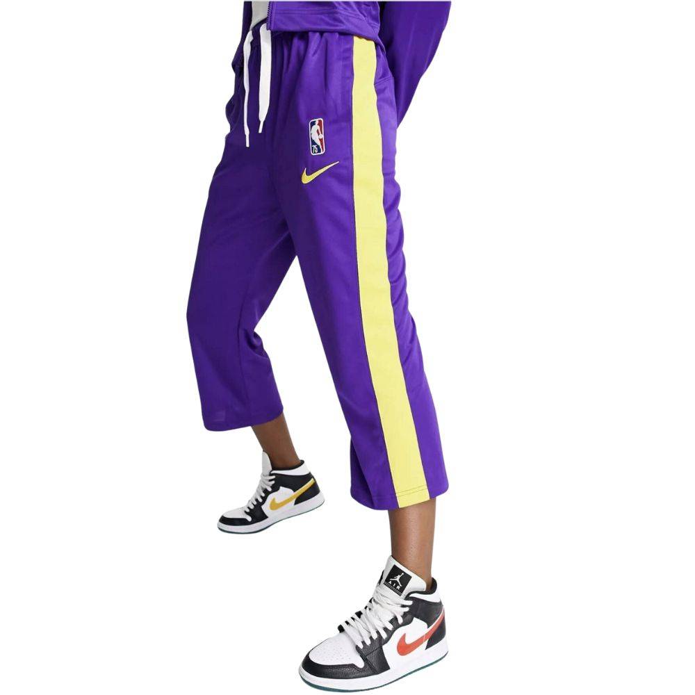 NIKE NBA LOS ANGELES LAKERS 3/4 TROUSERS - DH8402-504-BOTTOM