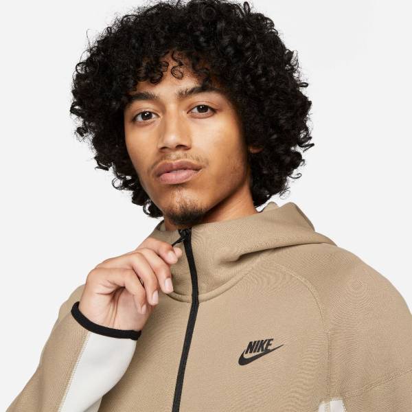 NIKE TECH FLEECE FULL-ZIP WR HOODIE - FB7921-121