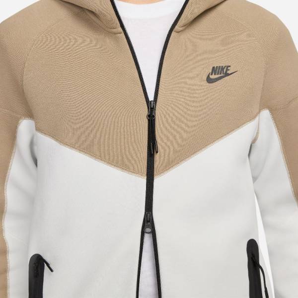 NIKE TECH FLEECE FULL-ZIP WR HOODIE - FB7921-121