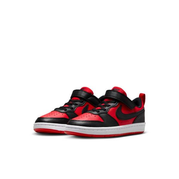 NIKE COURT BOROUGH LOW RECRAFT KIDS SHOES - DV5457-600