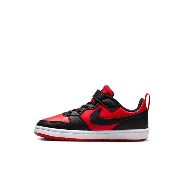 NIKE COURT BOROUGH LOW RECRAFT KIDS SHOES - DV5457-600