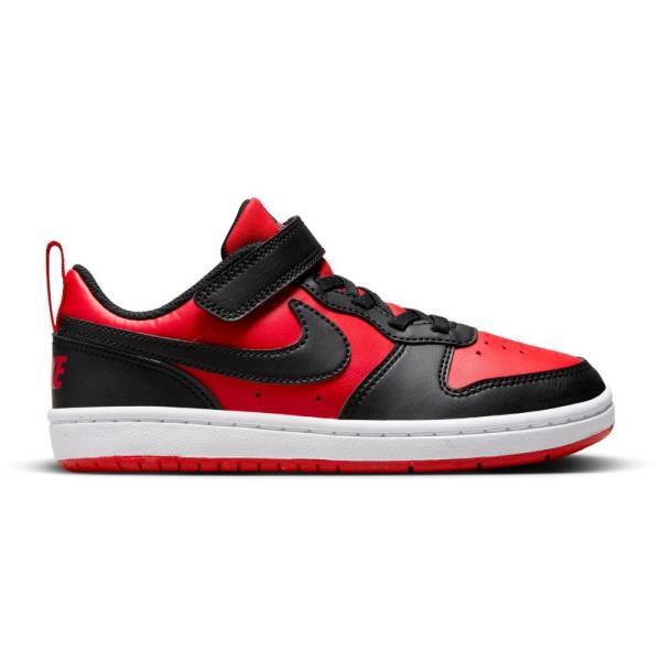 NIKE COURT BOROUGH LOW RECRAFT KIDS SHOES - DV5457-600