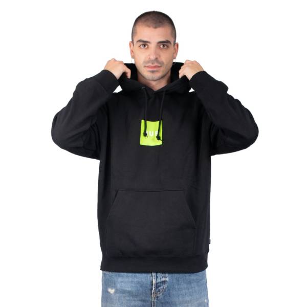 HUF SET BOX PULLOVER HOODIE - PF00573-BLACK