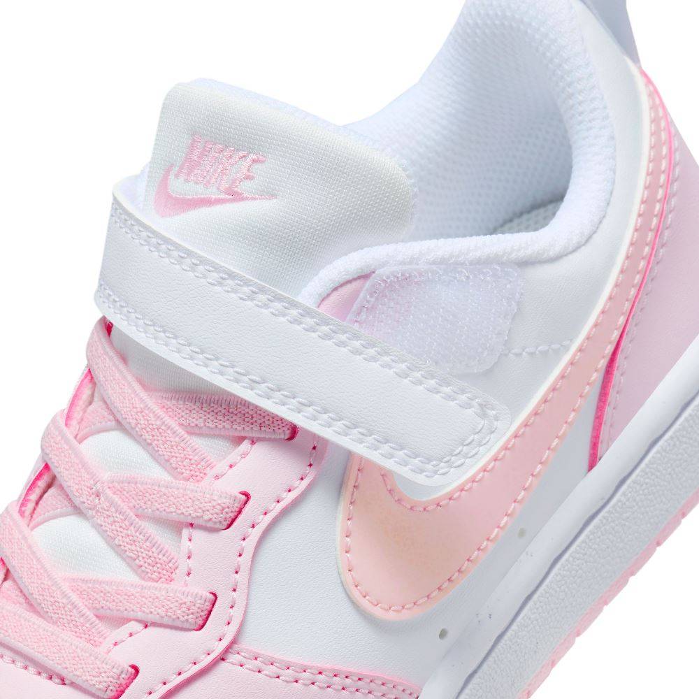 NIKE COURT BOROUGH LOW RECRAFT KIDS SHOES - DV5457-105