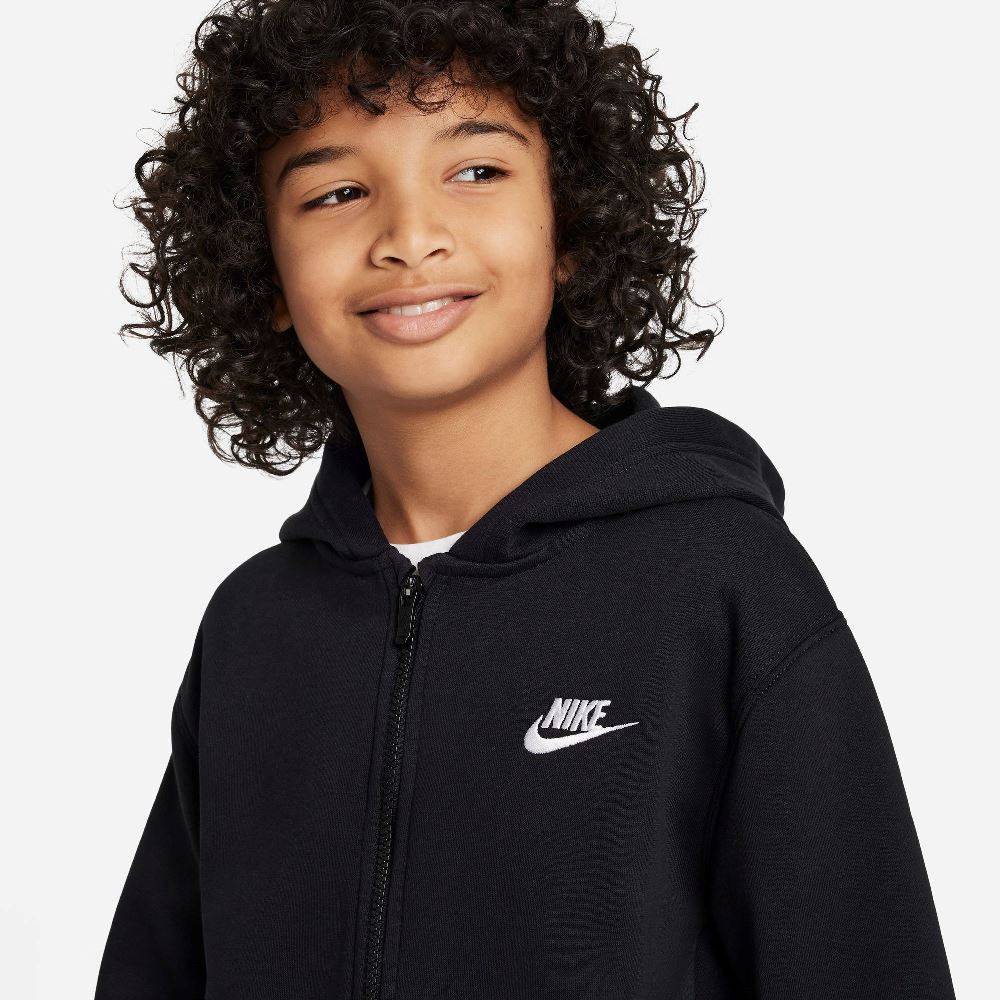 NIKE KIDS CLUB FLEECE FULL-ZIP TRACKSUIT - FD3114-010