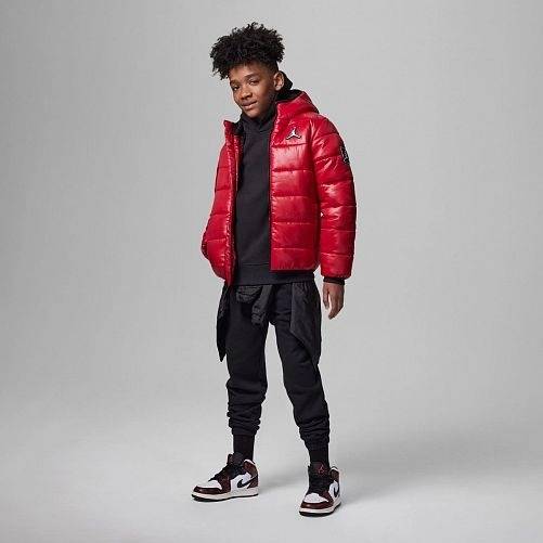 NIKE JORDAN LITTLE KIDS MIDWEIGHT DOWN JACKET - 85C441-R78