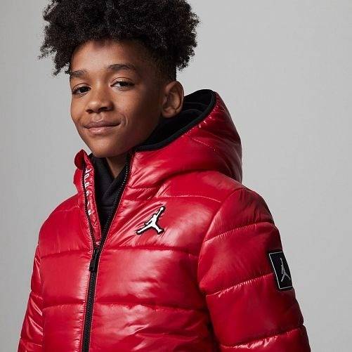 NIKE JORDAN LITTLE KIDS MIDWEIGHT DOWN JACKET - 85C441-R78