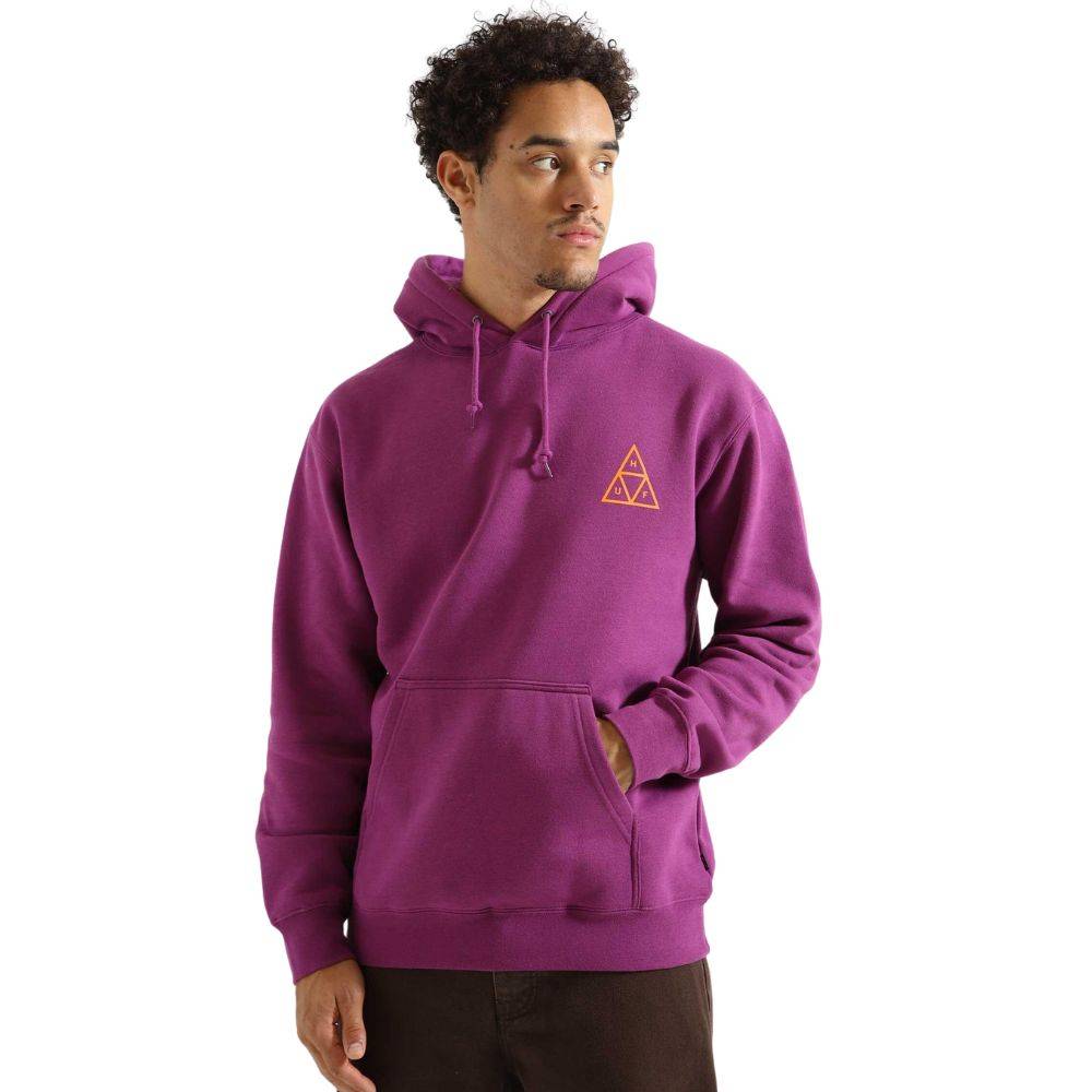 HUF SET TT PULLOVER HOODIE - PF00572-GRAPE