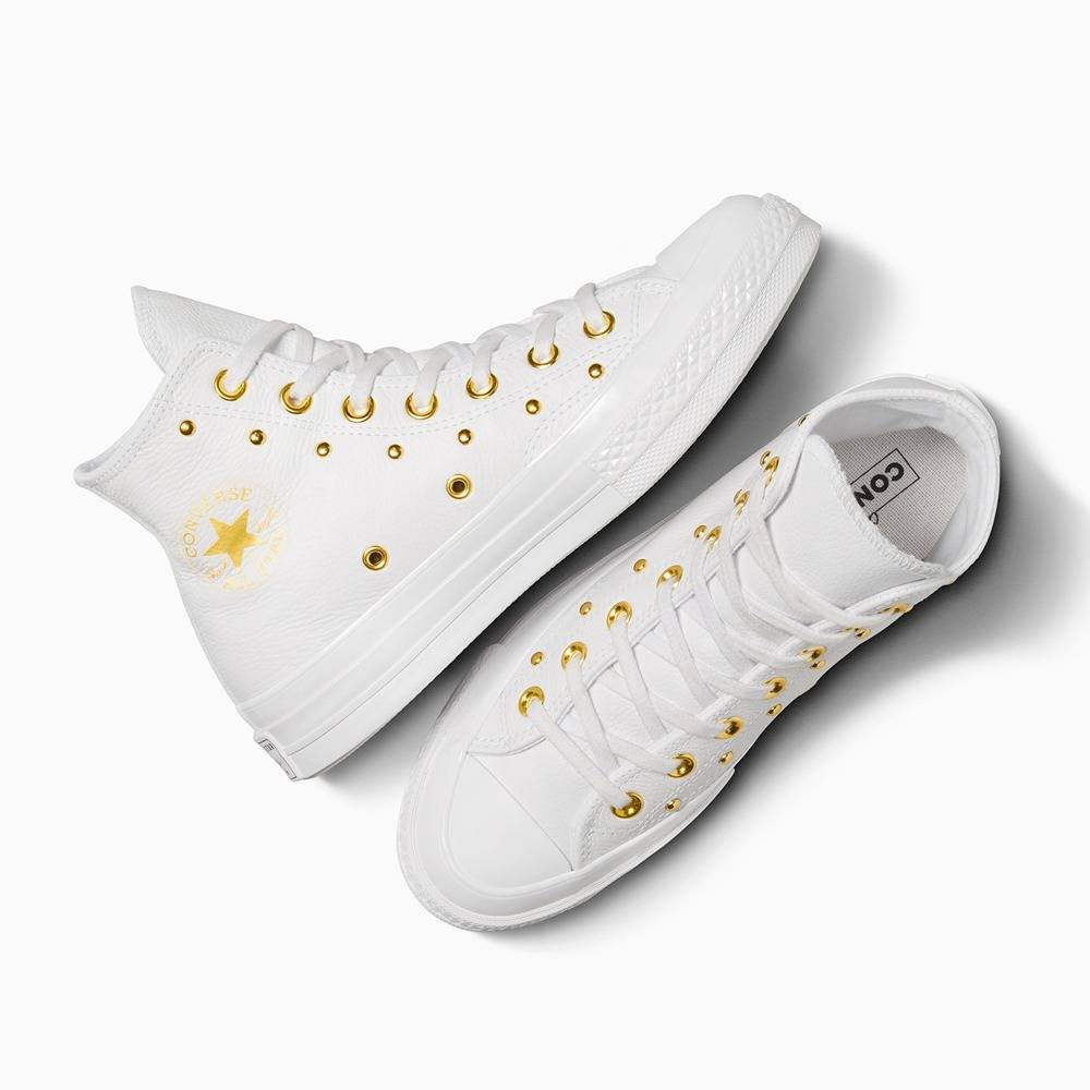 Studded leather clearance converse