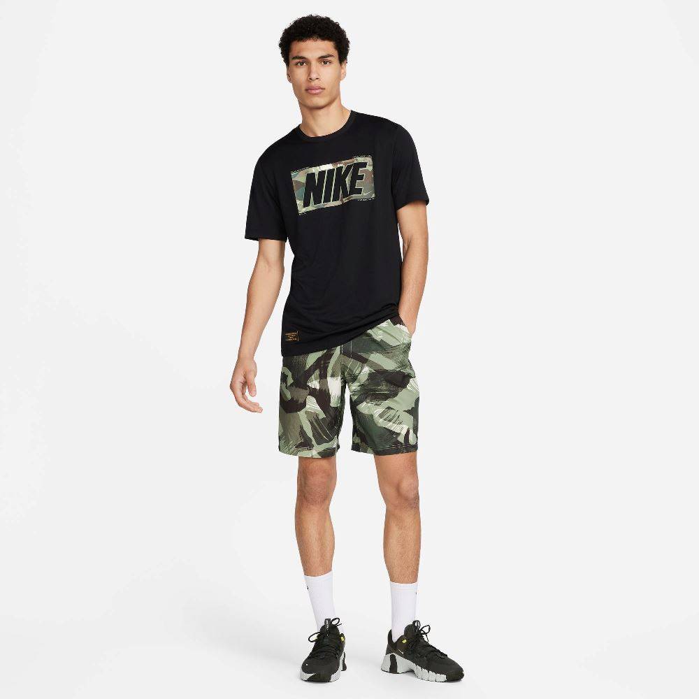 NIKE DRI-FIT CAMO GFX TEE - FQ3885-010