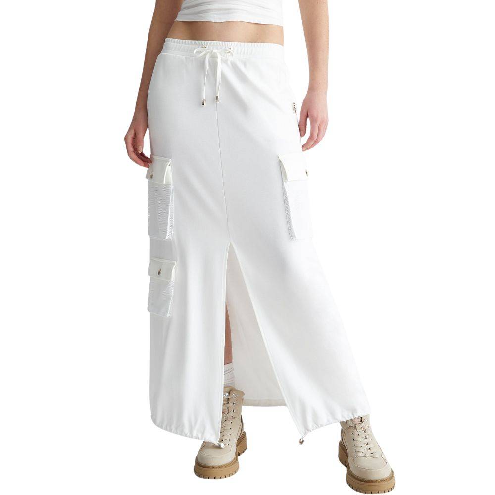 LIU JO LONG CARGO SKIRT - TA4231-J5942-10604