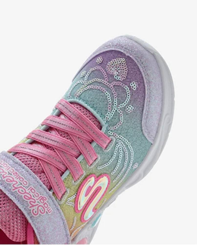 GIRLS PRINCESS WISHES LIGHT SHOES WITH SEQUINS - 302686L-MLT