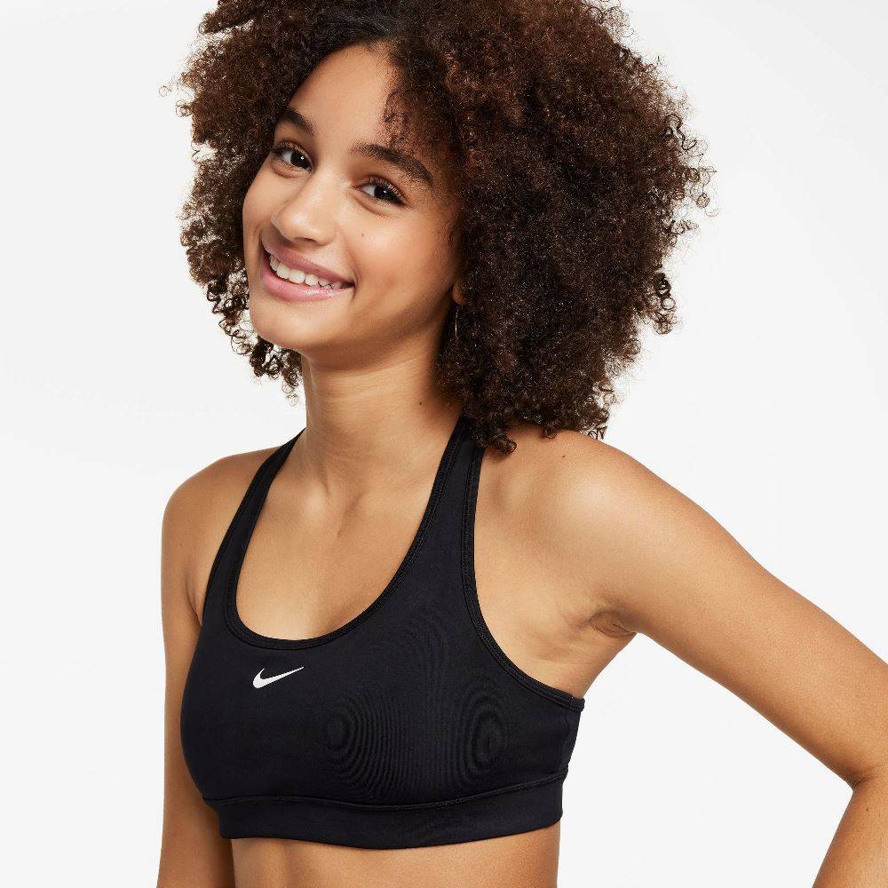 NIKE GIRLS PRO DRI-FIT SWOOSH BRA - FJ7161-010