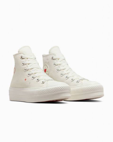 CONVERSE ALL STAR LIFT PLATFORM Y2K HEART - A09114C