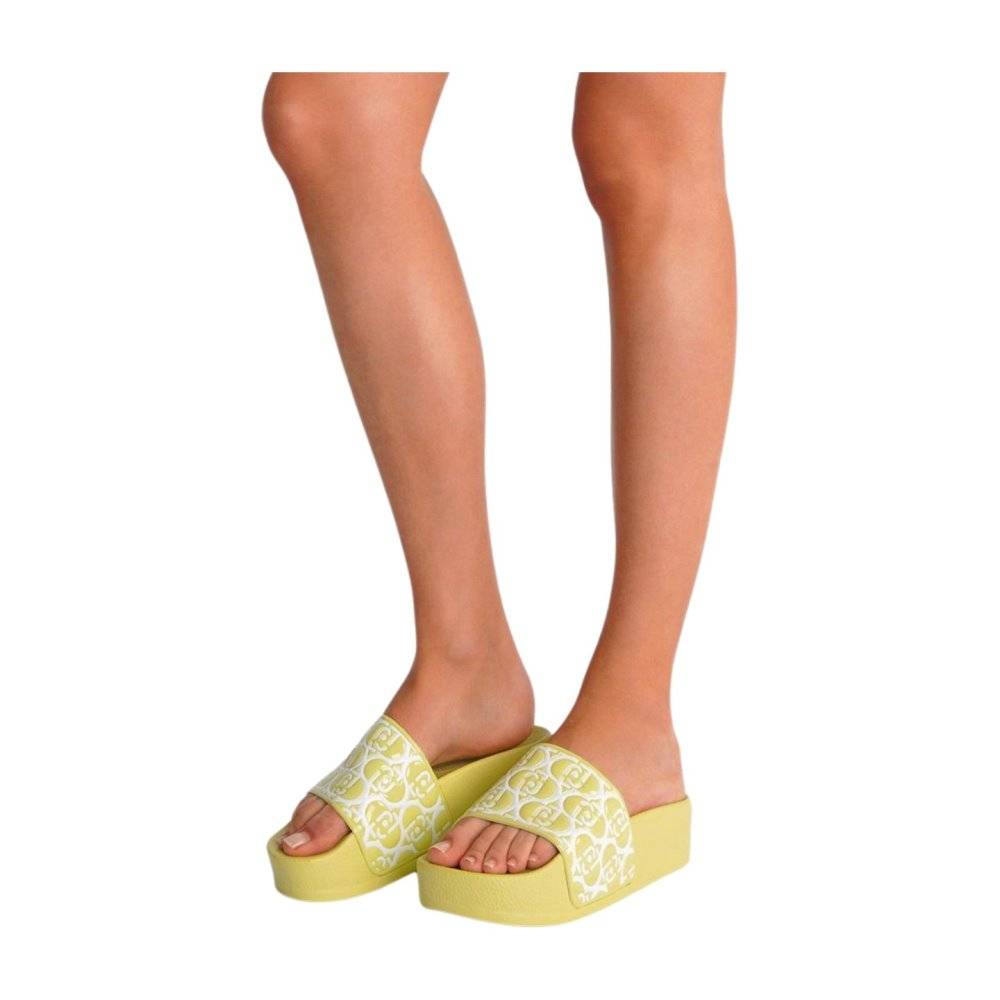 LIU JO MYKONOS 01 - PLATFORM PATENT SLIPPER - BA4129EX00400004