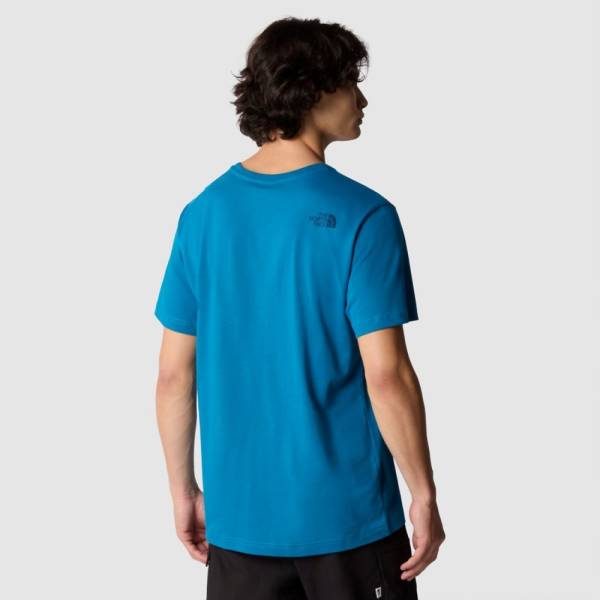 THE NORTH FACE MENS S/S MOUNTAIN LINE TEE - NF0A87NTRBI