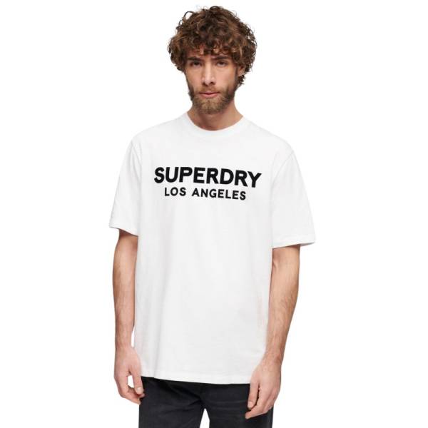 SUPERDRY LUXURY SPORT LOOSE TEE - M6010805A-T7X
