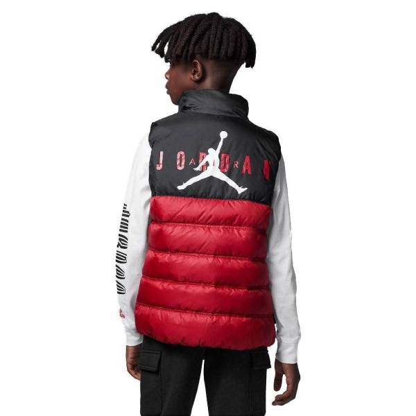 新品NIKE JORDAN JUMPMAN AIR PUFFER VEST XL Jordan PUFFER FILLED VEST - Waistcoat - black - Zalando.co.uk