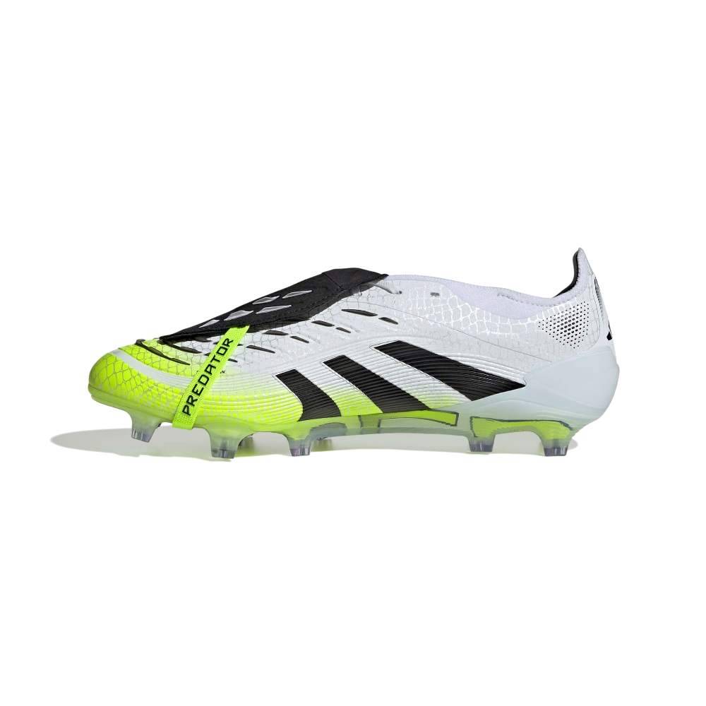 【新品未使用】adidas PREDATOR ELITE FTFG JI1092 Adidas PREDATOR ELITE FT FG White Black Lucid Lemon Soccer Cleats