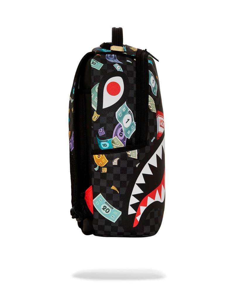 Maxim❤︎selva secreta❤︎ bucket RUCKSACK SPRAYGROUND X MONOPOLY CHARACTERS DLXSV BACKPACK - B7118