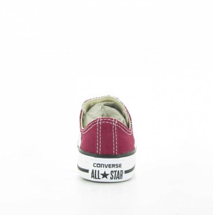 Kids maroon converse best sale