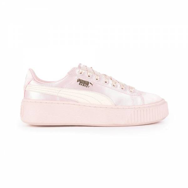 Puma suede platform porpora on sale