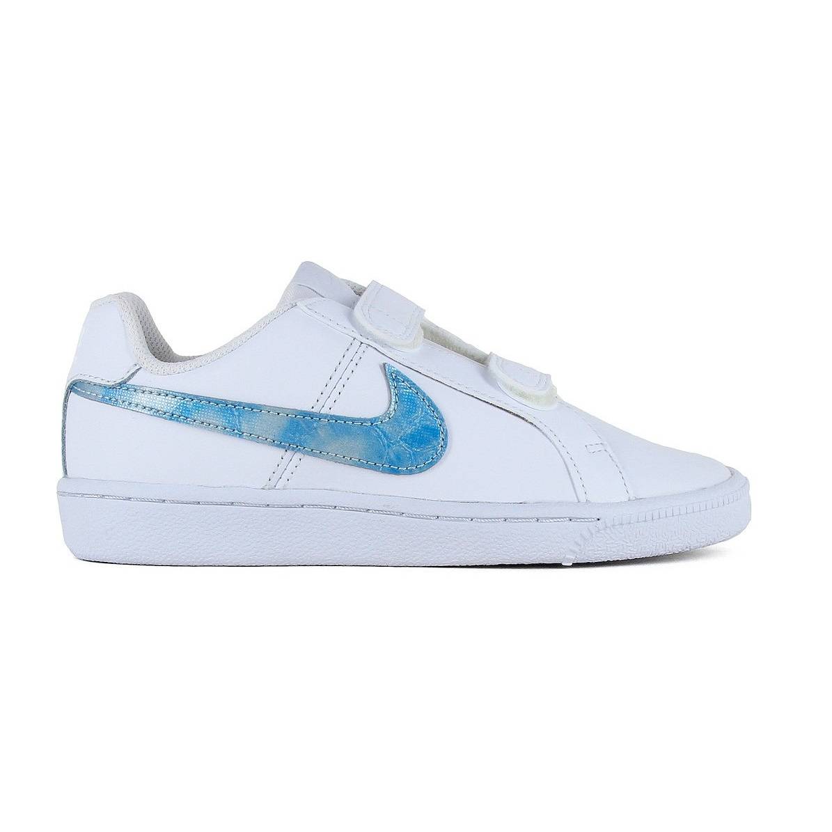 NIKE GIRLS COURT ROYALE KIDS SHOES 833655 100