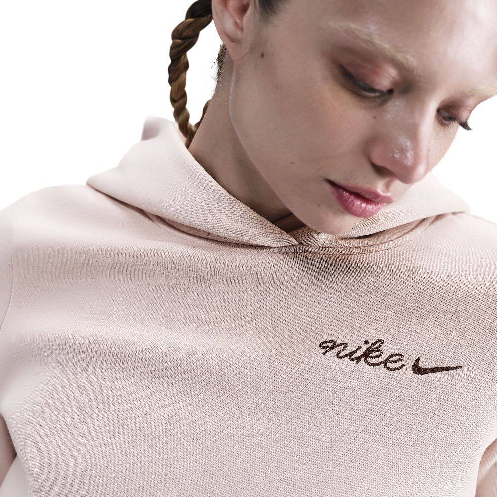 NIKE NSW PHOENIX WOMENS SHRUNKEN HOODIE - IM7494-667