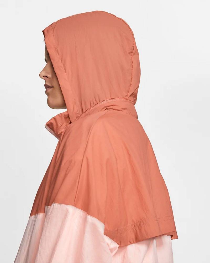 Peach on sale nike windbreaker