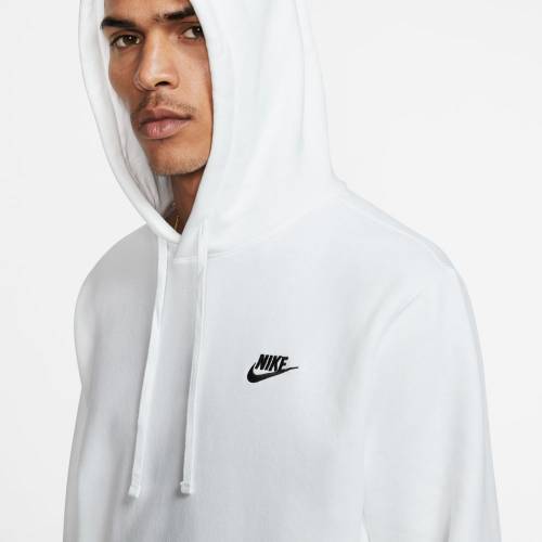 NIKE SPORTSWEAR CLUB FLEECE HOODIE MENS - BV2654-100